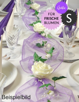 Fibula[Style]® Komplettset "Lilac Romance" für Frischblumen Größe S